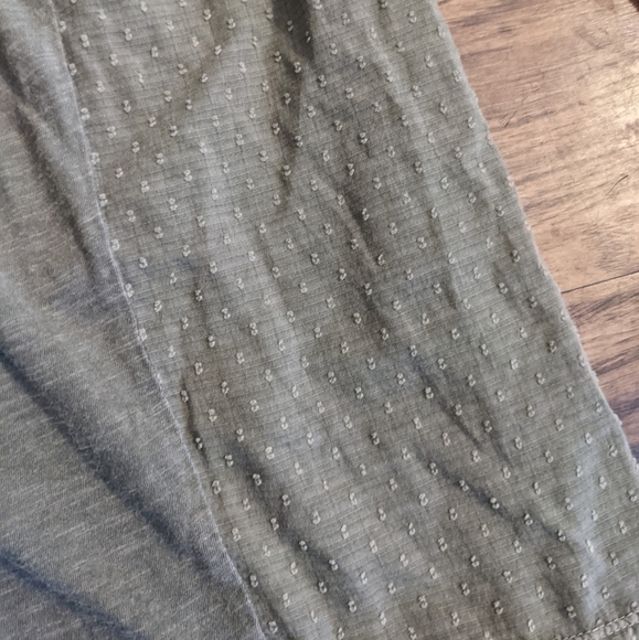Lucky Brand Olive Green Top Women's Size Medium - Picture 6 of 8